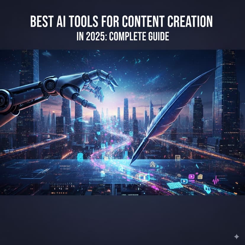 Best AI Tools for Content Creation in 2025: Complete Guide (Tested & Ranked)